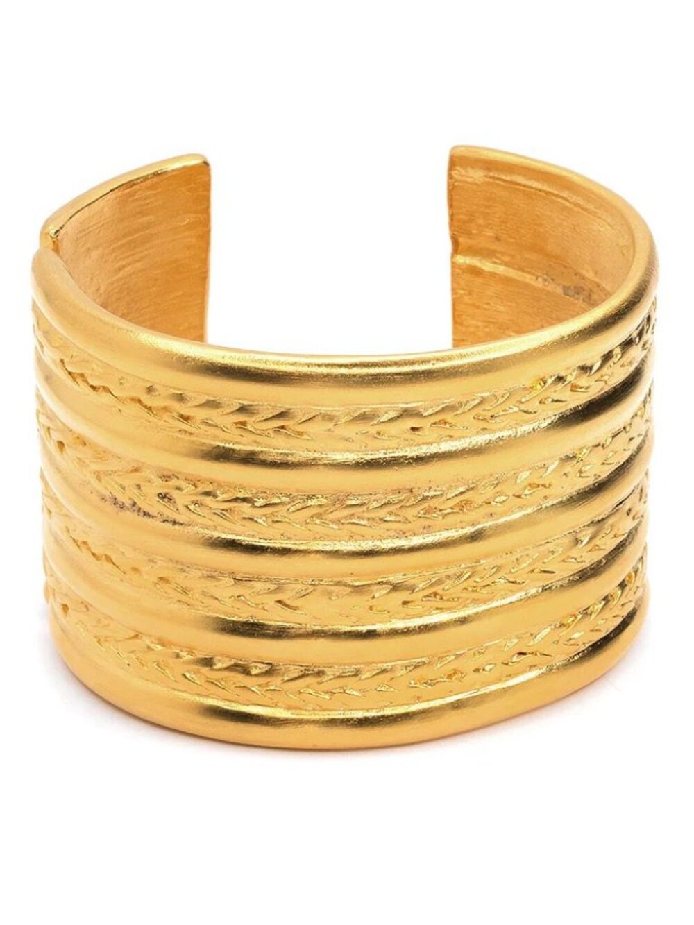 Kenneth Jay Lane, Jackie Kennedy Onassis Braided Cuff Bracelet Sale price